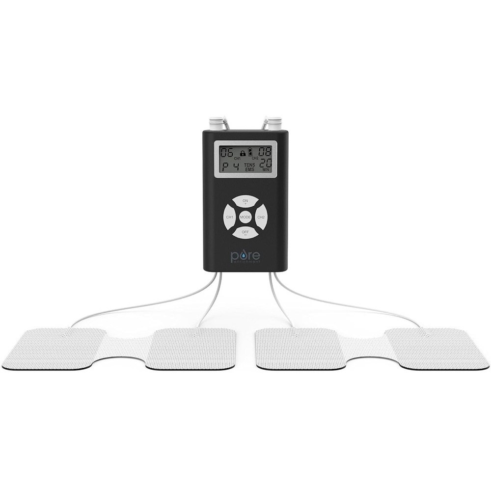 Pure Enrichment Deluxe EMS & TENS Combo Device - Black - Picture 2 of 10